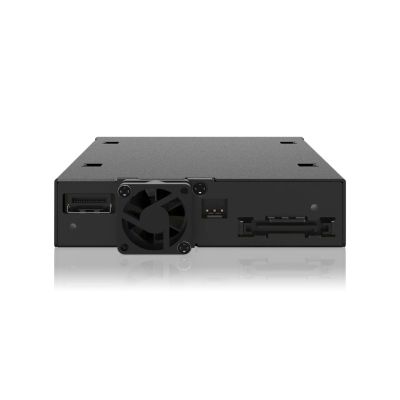 2. Icy Dock MB491V5K-B obudowa do dysków twardych Obudowa SSD Czarny 2.5"