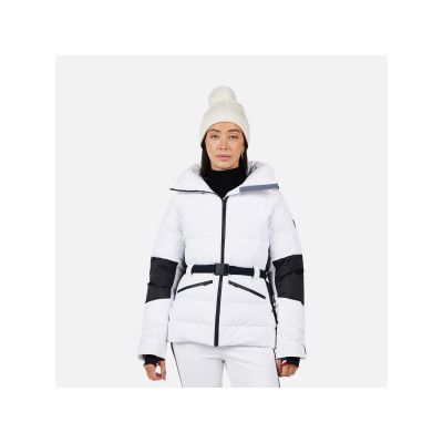 Kurtka narciarska damska ROSSIGNOL W CIASTEL DOWN MIX JKT biała