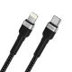 4. Kabel Wozinsky WNBCL1 Lightning / USB-C PD 30W 1 m - czarny