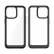 5. Wzmocnione etui z elastyczną ramką do iPhone 15 Pro Max Outer Space - czarne