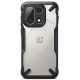 3. Etui Ringke Fusion X na OnePlus 15 - przezroczysto-czarne