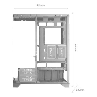 6. TACENS MARS MC-PRISMA ATX-obudowa