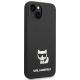 4. Etui Karl Lagerfeld Silicone Choupette Body na iPhone 14 Plus - czarne