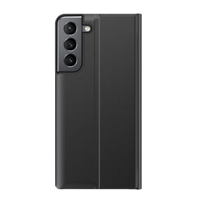 5. New Sleep Case etui do Samsung Galaxy S23 pokrowiec z klapką podstawka niebieskie