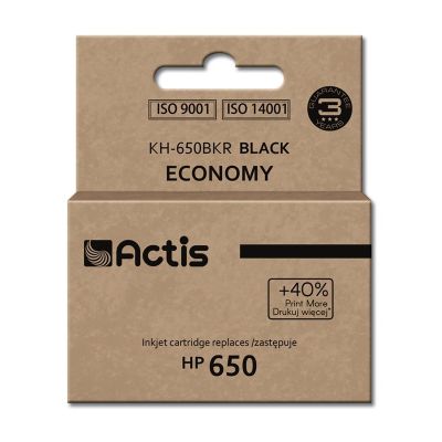 Actis KH-650BKR Tusz (zamiennik HP 650 CZ101AE; Standard; 15 ml; czarny)
