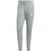 Spodnie adidas Essentials Single Jersey Tapered Open Hem 3-Stripes M IC0046