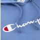 4. Bluza Champion Hooded niebieska W 117529 BS099