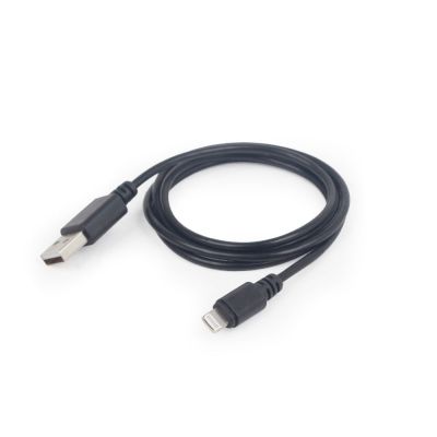 4. Kabel GEMBIRD CC-USB2-AMLM-1M (USB 2.0 M - Lightning M; 1m; kolor czarny)
