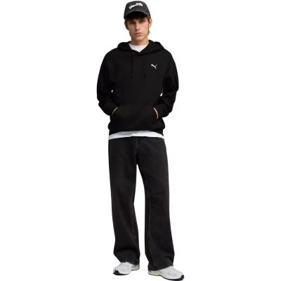 5. Bluza męska Puma ESS Elevated Relaxed Hoodie czarna 692019 01