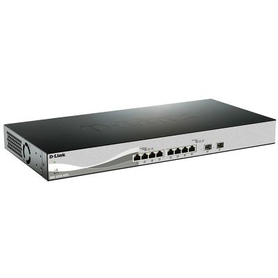 D-Link DXS-1210-10TS Zarządzany L2/L3 10G Ethernet (100/1000/10000) 1U Czarny, Srebrny
