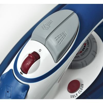 5. ELDOM ŻELAZKO PAROWE DA36 PRESS 2200W CERAMICZNA STOPA, ANTI-DRIP, SAMOOCZYSZCZANE STOPY,WYŻUT PARY 20G/MIN. UDERZENIE PARY,