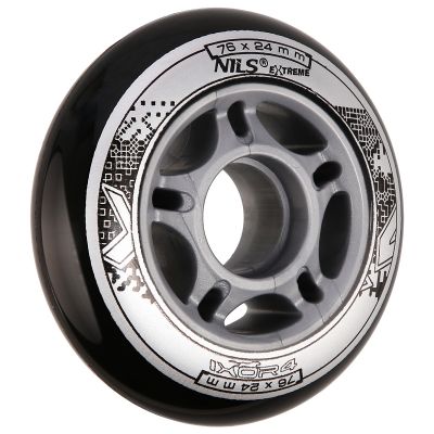 31. PU 76x24 82A CZARNE KÓŁKA (4 szt.) NILS EXTREME