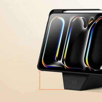 6. Etui Dux Ducis Vers na iPad Pro 11" (2024/2025) z podstawką i uchwytem na Apple Pencil - czarne