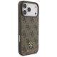 4. Etui Guess 4G Small Classic Logo MagSafe na iPhone 17 Pro Max - brązowe