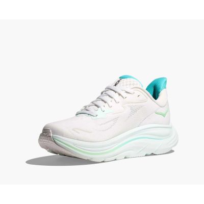 3. Buty do biegania damskie HOKA Clifton 10 White/Cielo Blue (1162031‑WTCL)