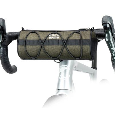 2. Torba Rockbros 30110049001 rowerowa na kierownicę 2 l - zielona