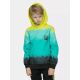 Bluza chłopięca bawełniana z kapturem 4F 4FJWSS26TSWSM3184-90A