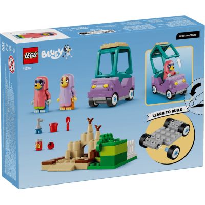 2. LEGO Bluey 11216 - Babunie z Bingo i Blue