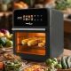 22. GREENBLUE FRYTKOWNICA BEZTŁUSZCZOWA AIR FRYER, MOCNA 1800W, POJEMNOŚĆ 10L, 8 PROGRAMÓW, AKCESORIA, TIMER GB950