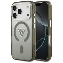 Etui Guess IML Gradient Triangle Logo MagSafe na iPhone 17 Pro - zielone
