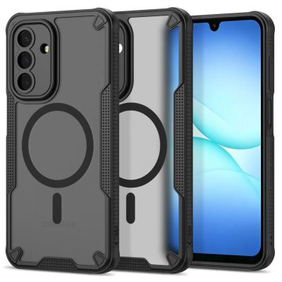 Etui Tech-Protect Rugged Shield MagSafe na Samsung Galaxy A17 / A18 / A26 4G / 5G - czarne matowe