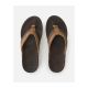 3. Japonki plażowe RIP CURL Bell.S Leather Open Toe brązowe