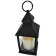3. LATARNIA LATARENKA DEKORACYJNA 23 CM LED NA BATERIE CZARNA