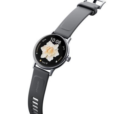5. Smartwatch Joyroom Classis Series JR-FC1 z funkcją odbierania połączeń / ochroną IP68 - ciemnoszary