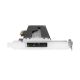 2. Kontroler pamięci masowej ICY Dock ToughArmor MB840M2P-B - Karta M.2 NVMe - PCIe 3.0 x4 - 1 nadajnik/kanał - Srebrny