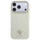 11. Etui Guess Stripe Peony 4G Logo MagSafe na iPhone 18 Pro Max / 17 Pro Max - beżowe