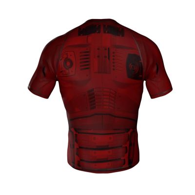 4. Koszulka kompresyjna "Cyborg" typu Rashguard powstała z materiału DBX MORE DRY  M
