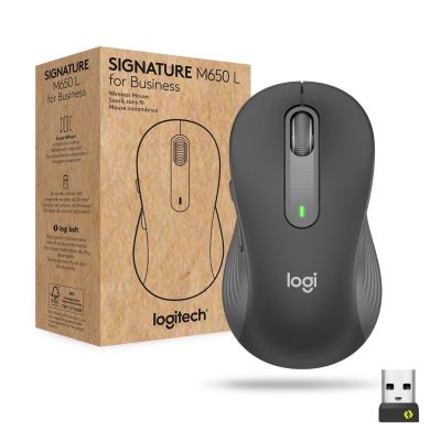 7. Logitech Signature M650 for Business myszka Biuro Po prawej stronie RF Wireless + Bluetooth Optyczny 4000 DPI
