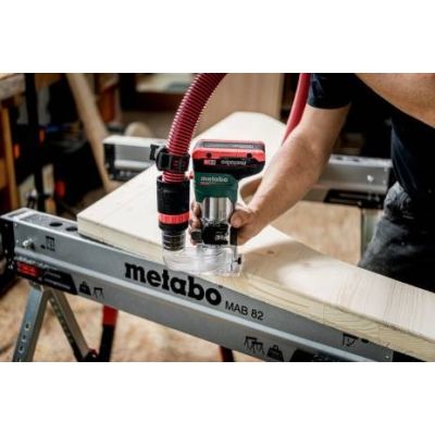 2. Metabo FMV 18 LTX BL 8 Czarny, Zielony, Stal nierdzewna, Przezroczysty 29000 RPM