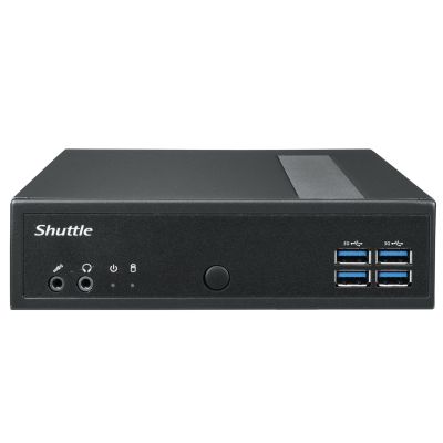 5. Shuttle DL30N komputer typu barebone Wielkość PC 1.35L Czarny N100