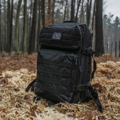 22. Plecak turystyczny Offlander Survival 43L OFF_CACC_07BK