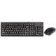 Klawiatura, Zestaw klawiatura + mysz membranowa A4 TECH A4TKLA43774 (USB 2.0; kolor czarny; optyczna)