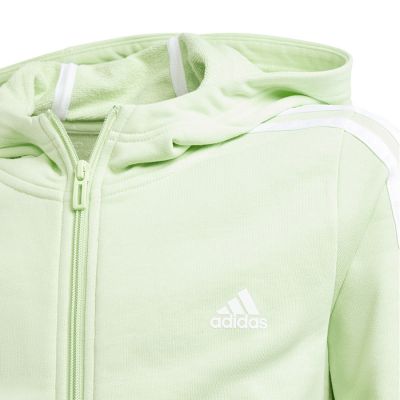 6. Bluza adidas 3 Stripes Full-Zip Hoodie Jr IS2632