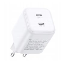 Ładowarka Ugreen GaN 45W 2xUSB-C - biała