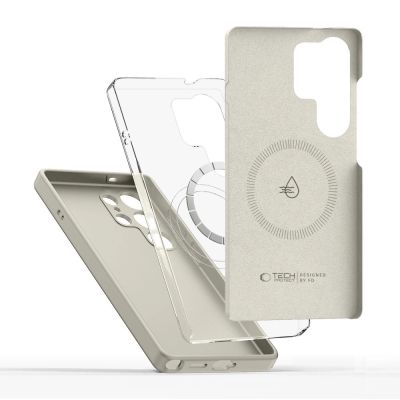 3. Etui Tech-Protect Silicone MagSafe na Samsung Galaxy S26 Ultra - beżowe