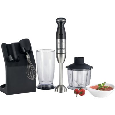 4. Gorenje HBC807QB 0,5 l Mikser ręczny 800 W Czarny, Stal nierdzewna