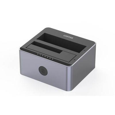 8. UNITEK STACJA KLONUJĄCA DYSKI 2X SATA 2,5"/3,5" USB 5GBPS
