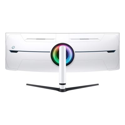 12. Samsung Odyssey S57CG954NU monitor komputerowy 144,8 cm (57") 7680 x 2160 px 8K Ultra HD QLED Czarny, Biały