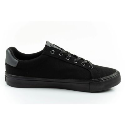 4. Lee Cooper buty sportowe męskie trampki modne czarne wygodne