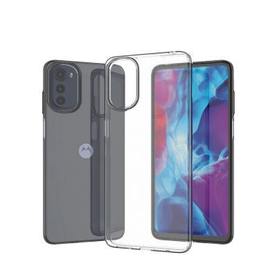 4. Ultra Clear 0.5mm etui Motorola Moto E32 cienki pokrowiec przezroczyste