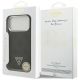 8. Etui Guess 4G Triangle Logo MagSafe na iPhone 17 Pro - czarne