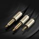 2. Ugreen kabel przewód audio mini jack 3,5 mm - 2 x jack 6,35mm 2m szary (AV126)