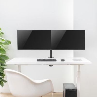 2. MACLEAN UCHWYT BIURKOWY NA 2 MONITORY LCD MC-884