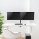 2. MACLEAN UCHWYT BIURKOWY NA 2 MONITORY LCD MC-884