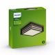 7. Plafon sufitowy oprawa Moonshine antracyt 2x E17/14W IP44 aluminium/tworzywo