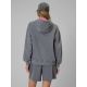 2. Bluza dresowa oversize z kapturem damska 4F 4FRSS26TSWSF3189-27S